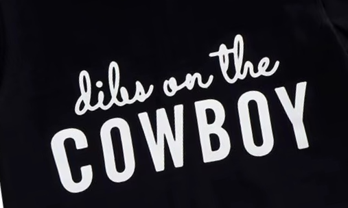 Girl's Dibs on the Cowboy Bummie Outfit