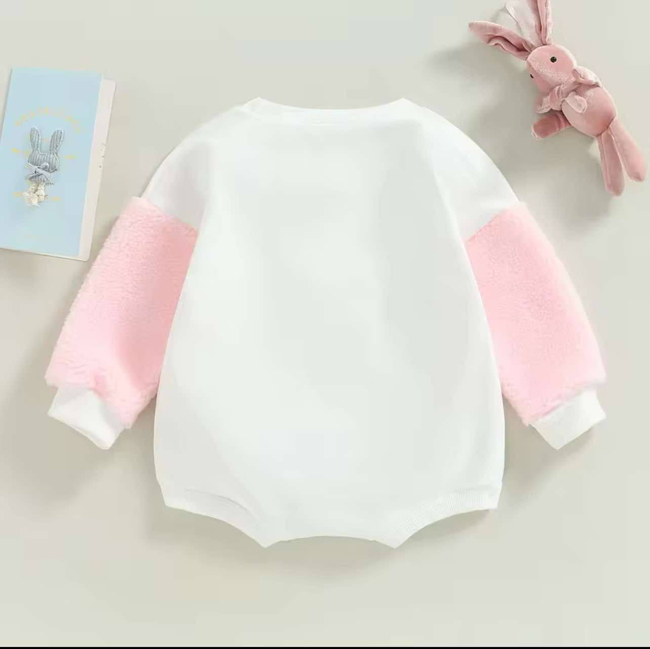 Girl's Easter Hunny Bunny Oversized Bodysuit