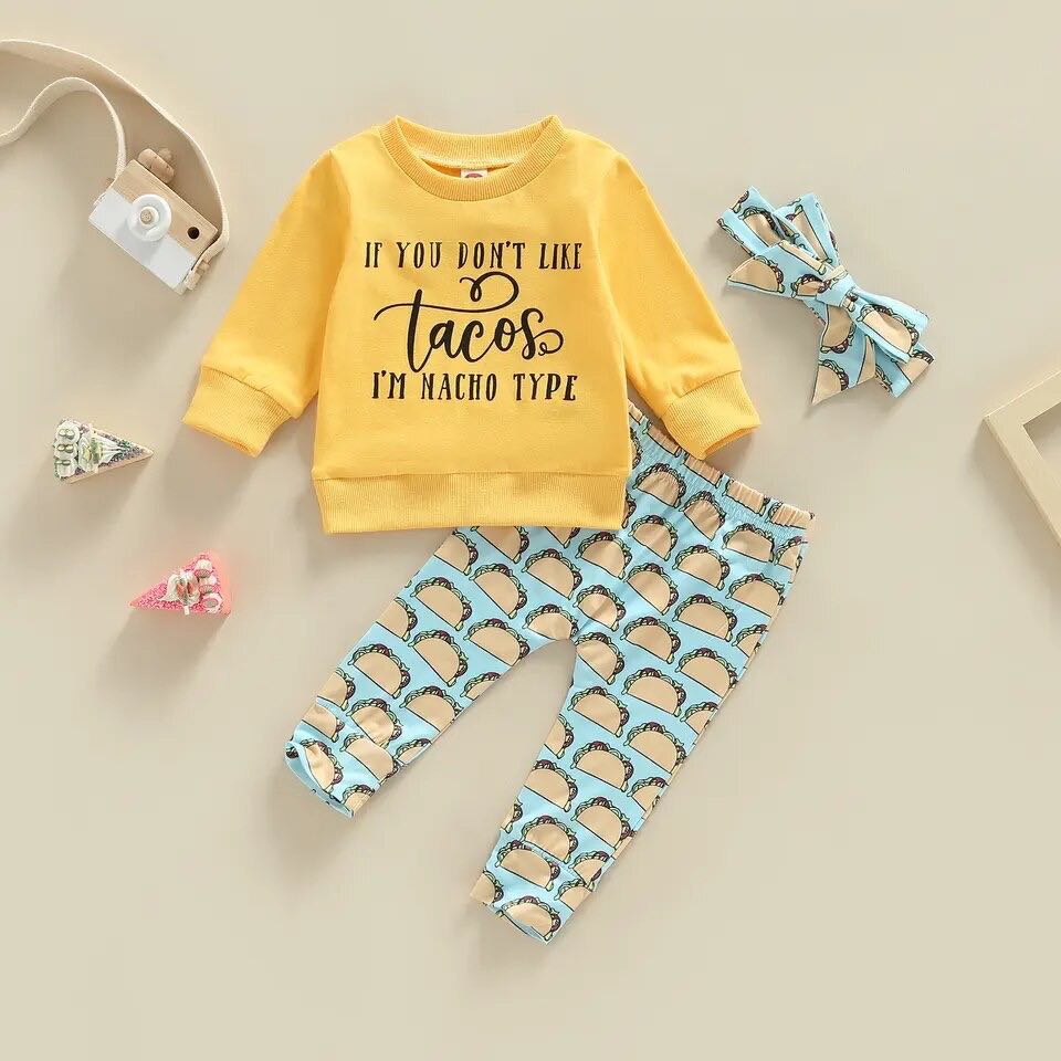 Girl's Nacho Type Pants Outfit