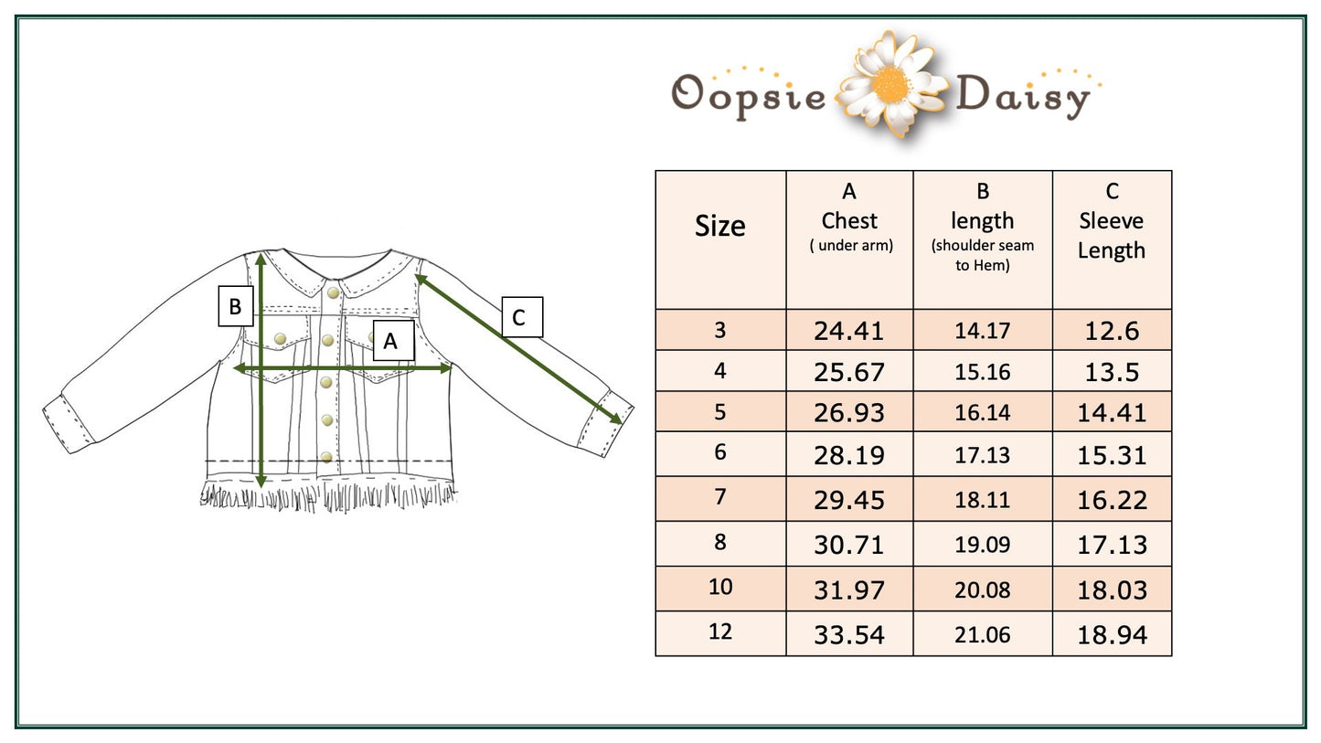 Girls Light Wash Distressed Denim Jacket with Fringe Hem