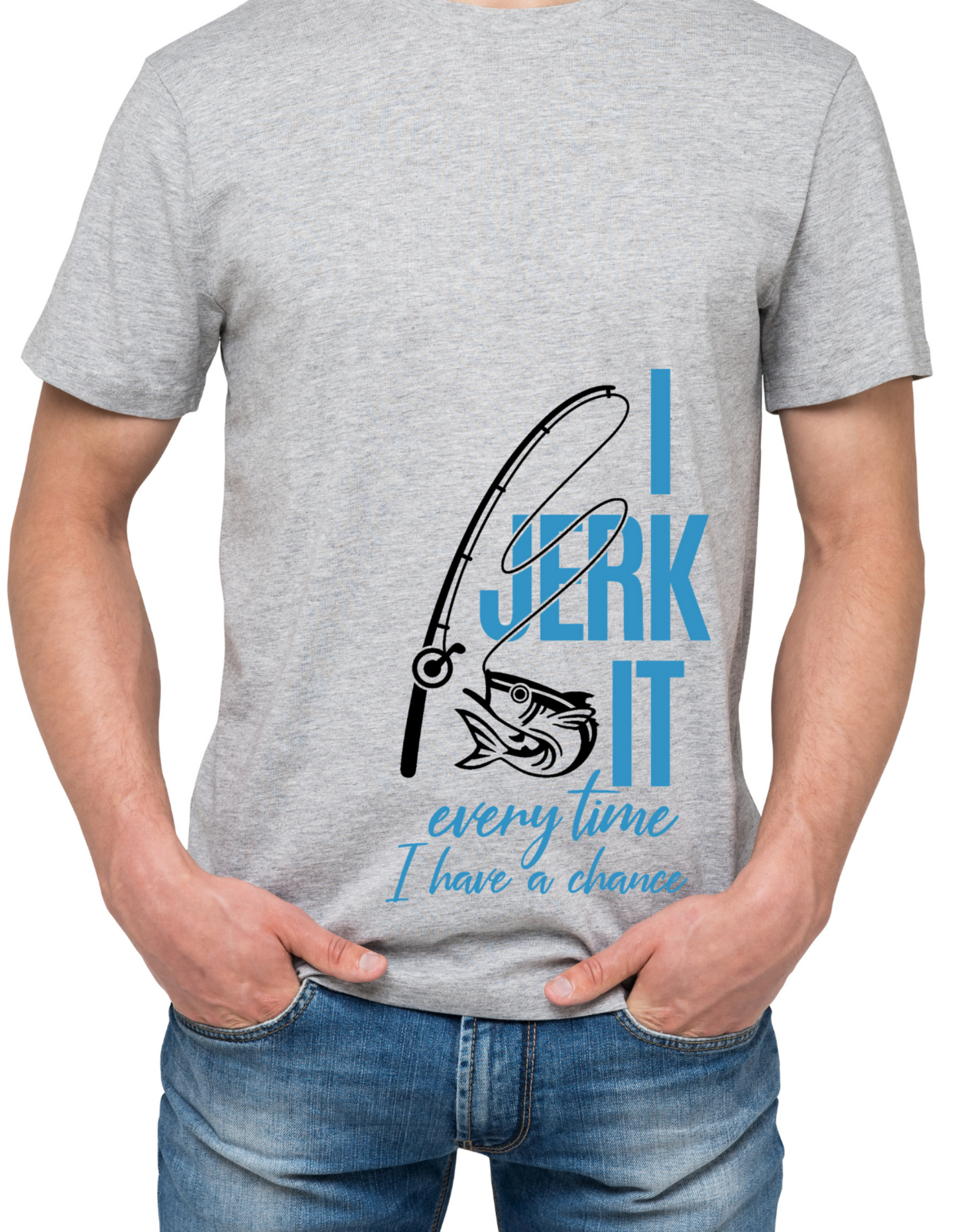 Men's Jerk It Fishing Tee Shirt
