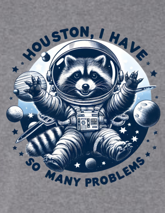 Men's Houston I Have So Many Problems Graphic Tee Shirt