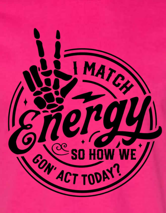 Women's I Match Energy Tee Shirt