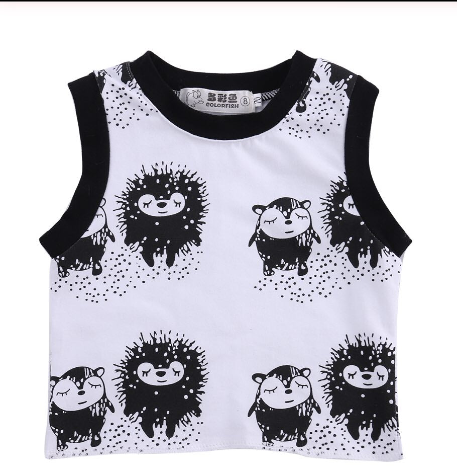 Baby Boy's 2 Pc Porcupine Hedgehog Outfit