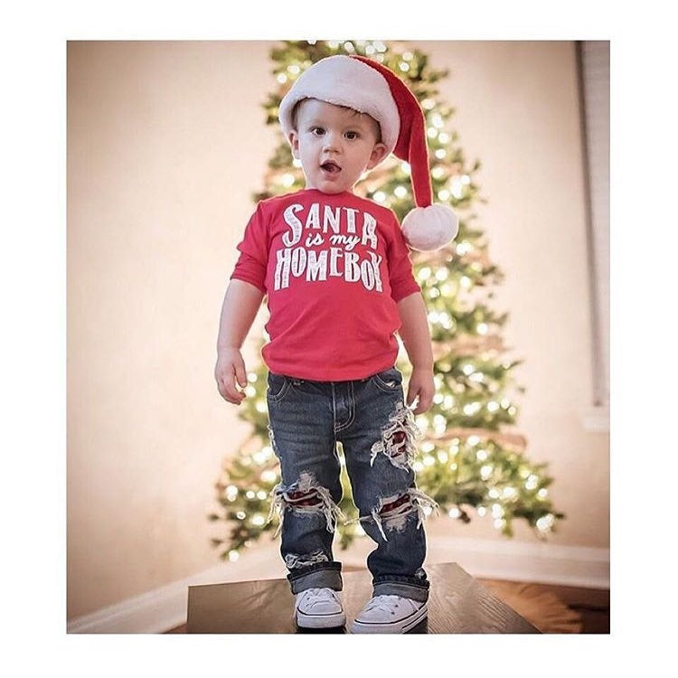 Christmas clearance boy shirts