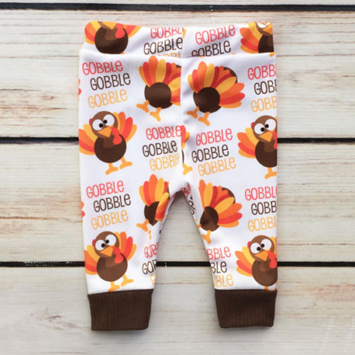 Infant Unisex Daddy & Mommy's Little Turkey Thanksgiving 4 Pc Outfit