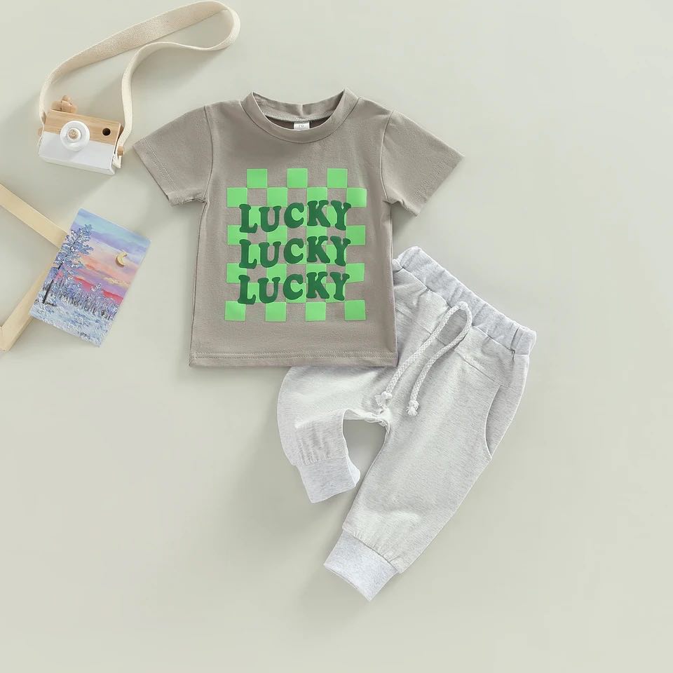 Boy's St. Patrick's Day Lucky Outfit