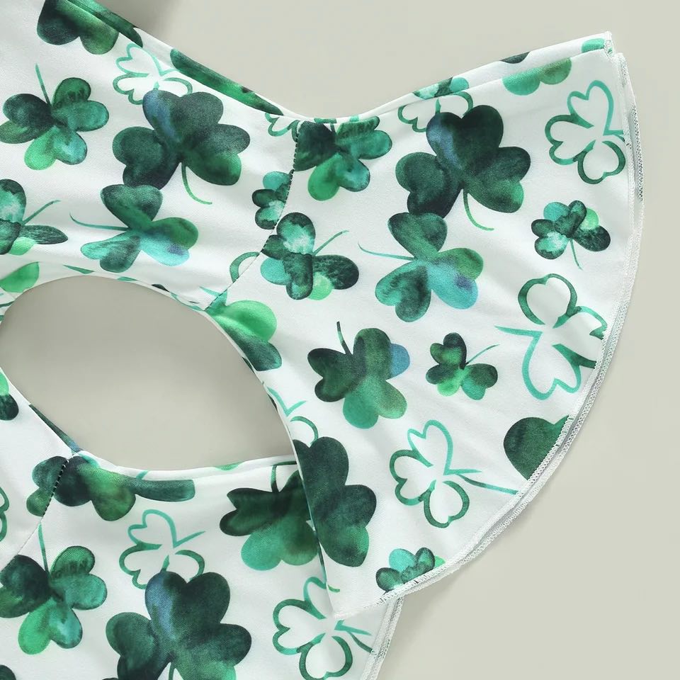Girl's St. Patrick's Day Lucky Babe Outfit