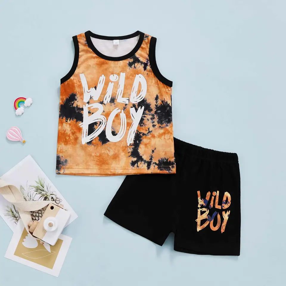 Boy's Wild Boy Tank Top Outfit
