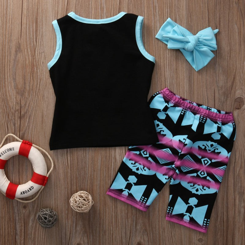 Girl's Im a Wild One Outfit