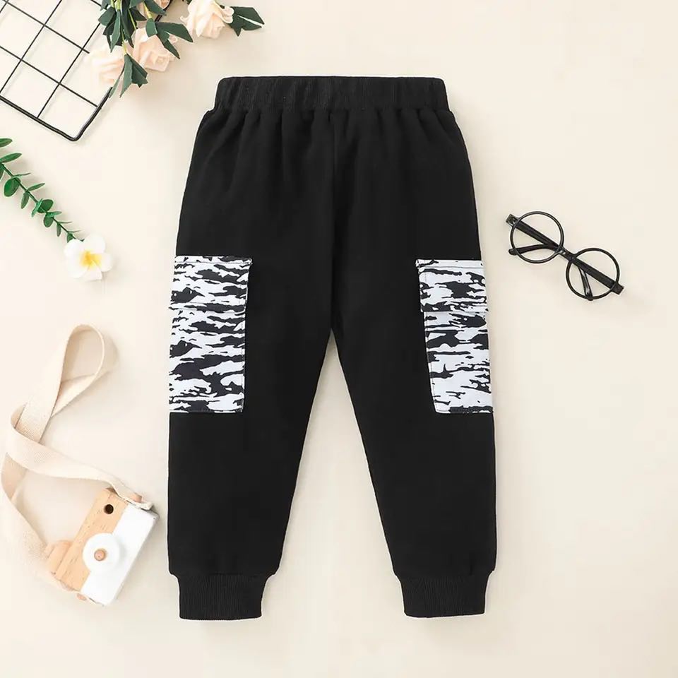 Boy's Black and White Wild Boy Outfit