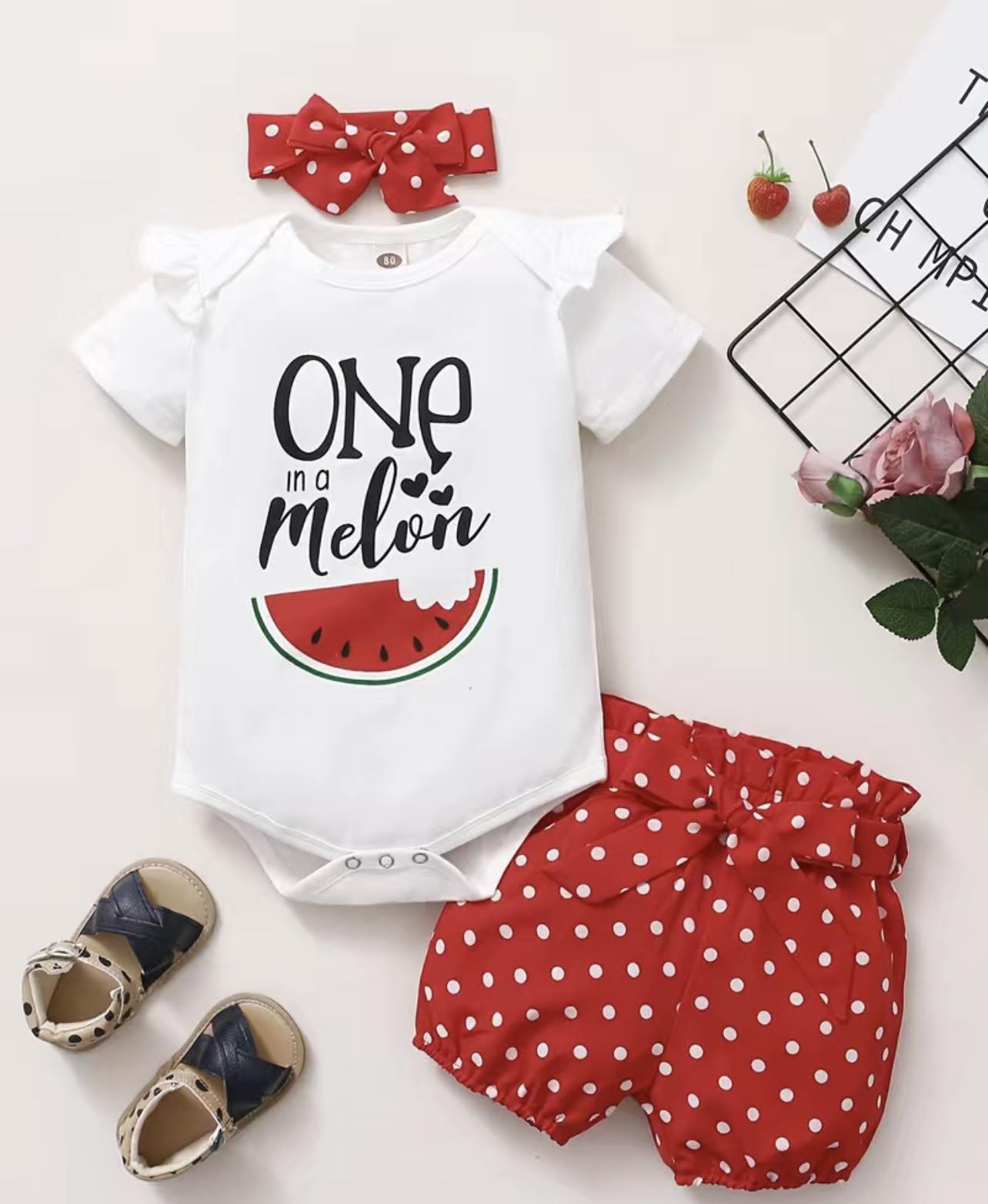 Girl's One in a Melon Outfit