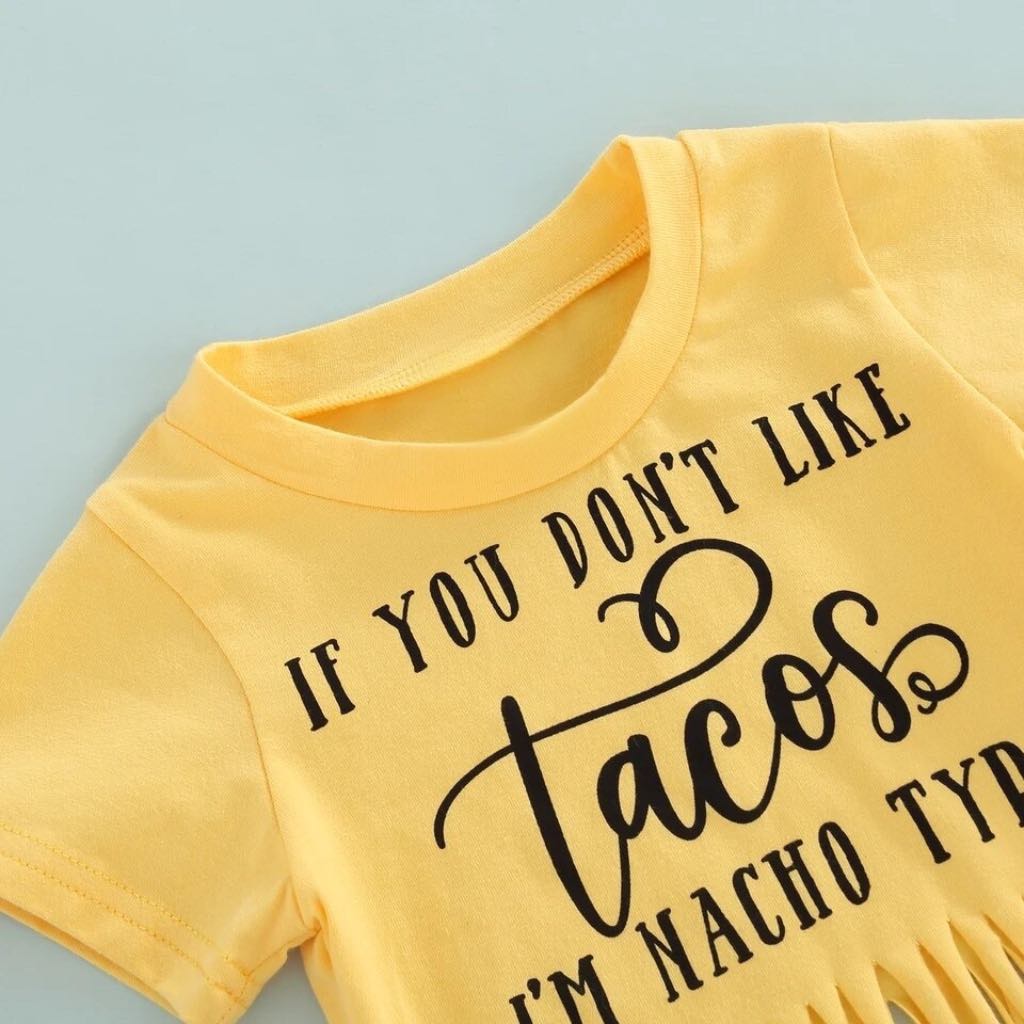 Girl's Nacho Type Bummie Outfit