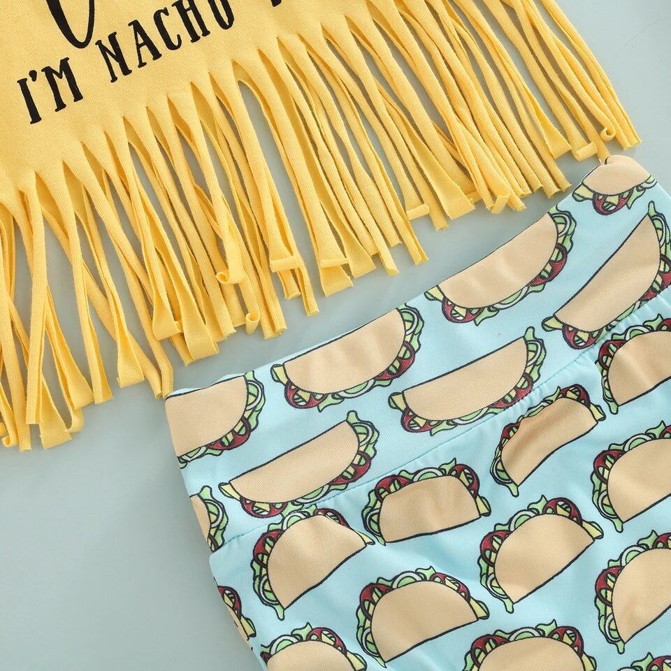 Girl's Nacho Type Bummie Outfit