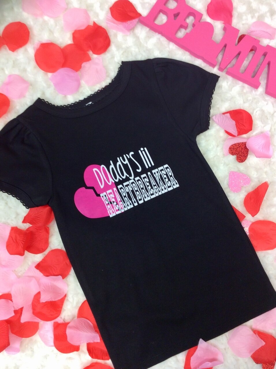 Girl's Valentine's Day Daddys Lil Heartbreaker Top