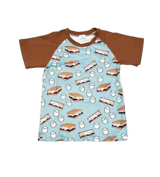 Boy's Smores Raglan Tee