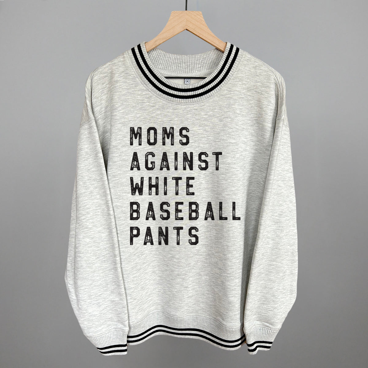 Moms Against White Baseball Pants – Women’s Tee or Crewneck Sweatshirt