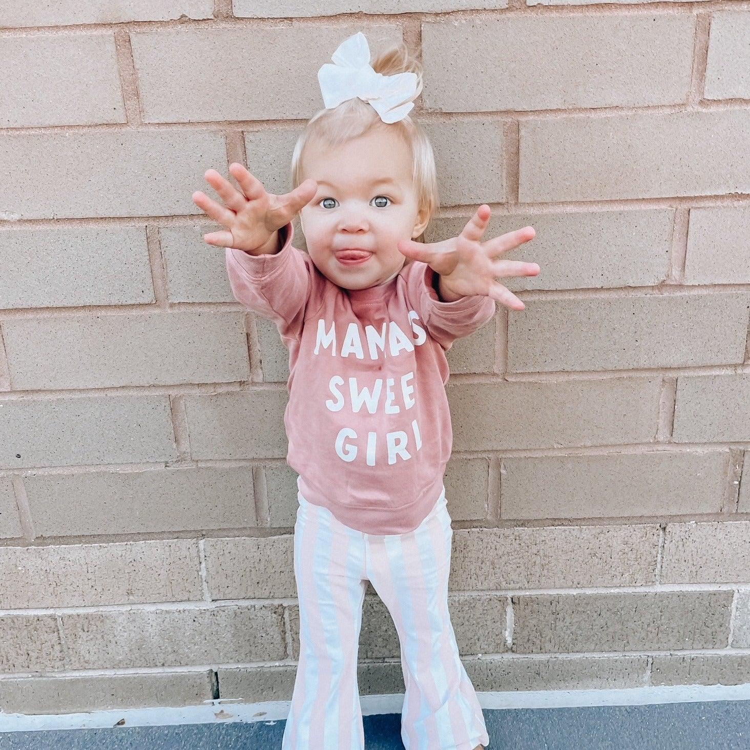 Mama’s Sweet Girl Organic Toddler Pullover – Ethical & Hypoallergenic