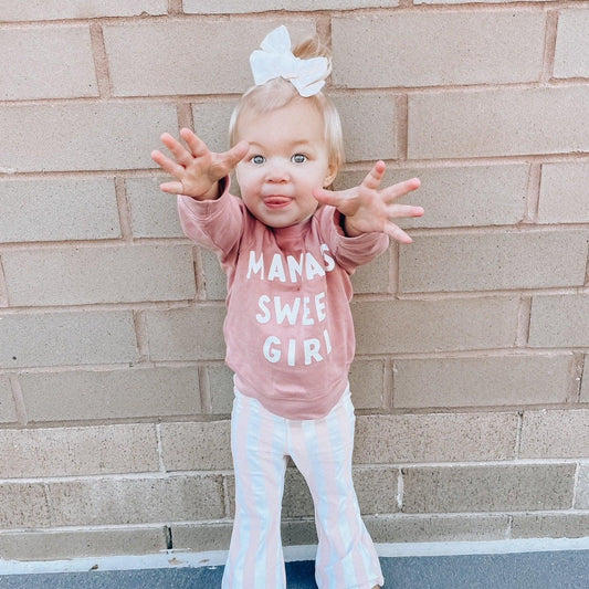 Mama’s Sweet Girl Organic Toddler Pullover – Ethical & Hypoallergenic