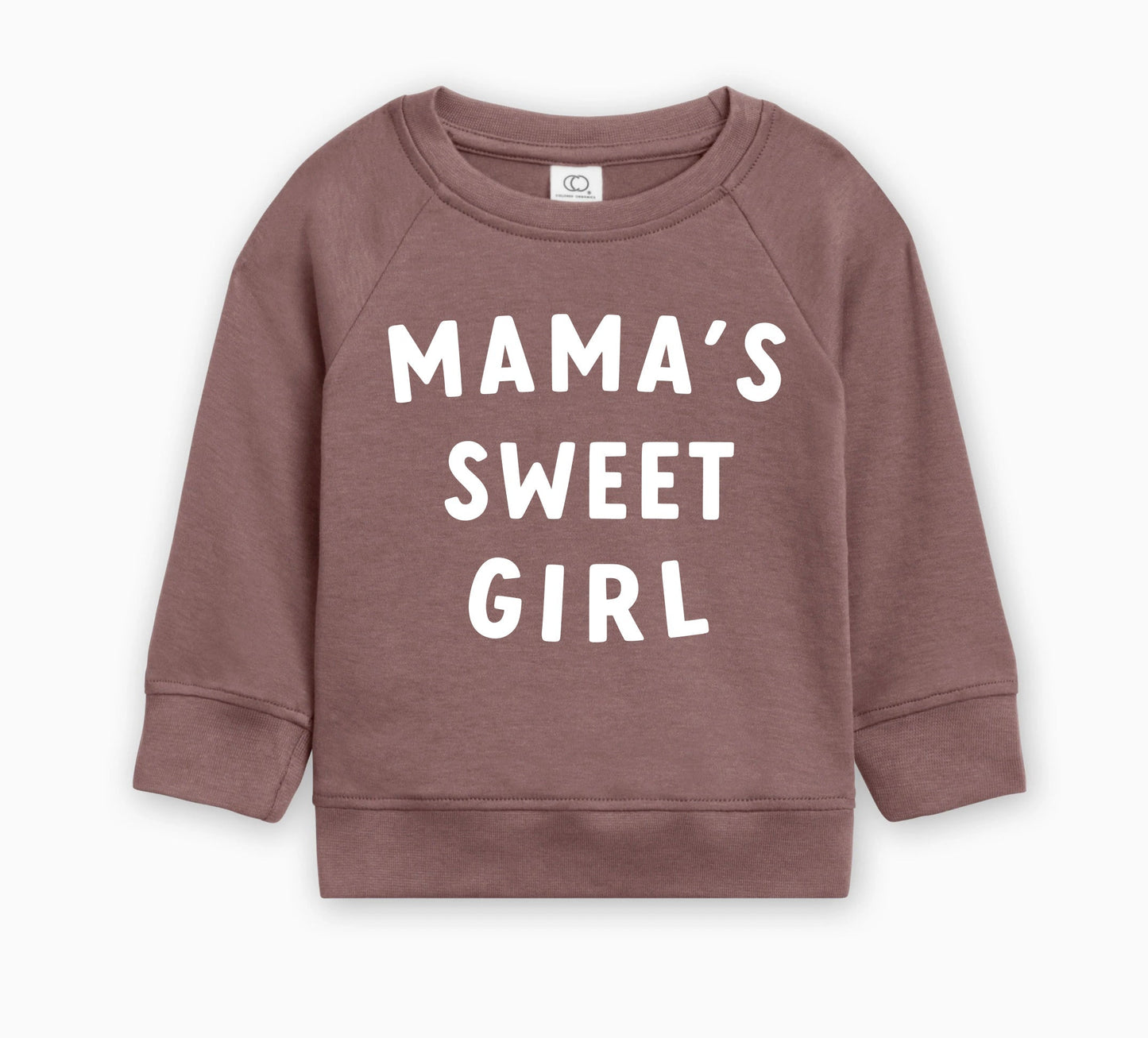 Mama’s Sweet Girl Organic Toddler Pullover – Ethical & Hypoallergenic