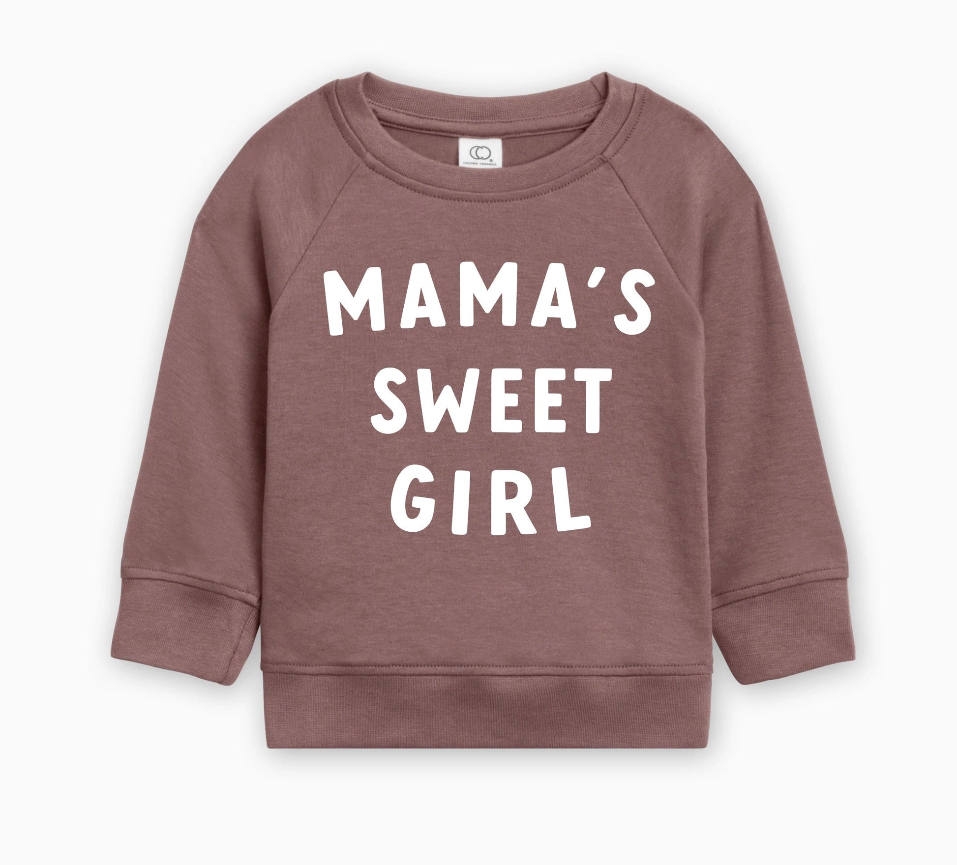 Mama’s Sweet Girl Organic Toddler Pullover – Ethical & Hypoallergenic