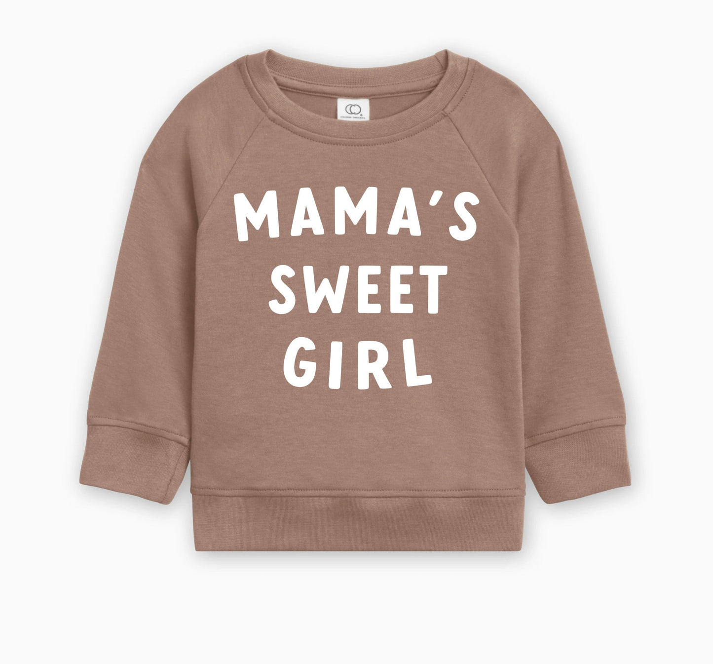 Mama’s Sweet Girl Organic Toddler Pullover – Ethical & Hypoallergenic