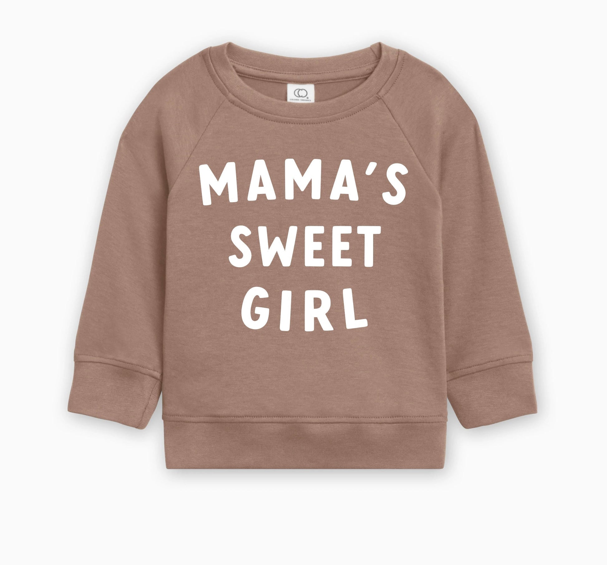 Mama’s Sweet Girl Organic Toddler Pullover – Ethical & Hypoallergenic