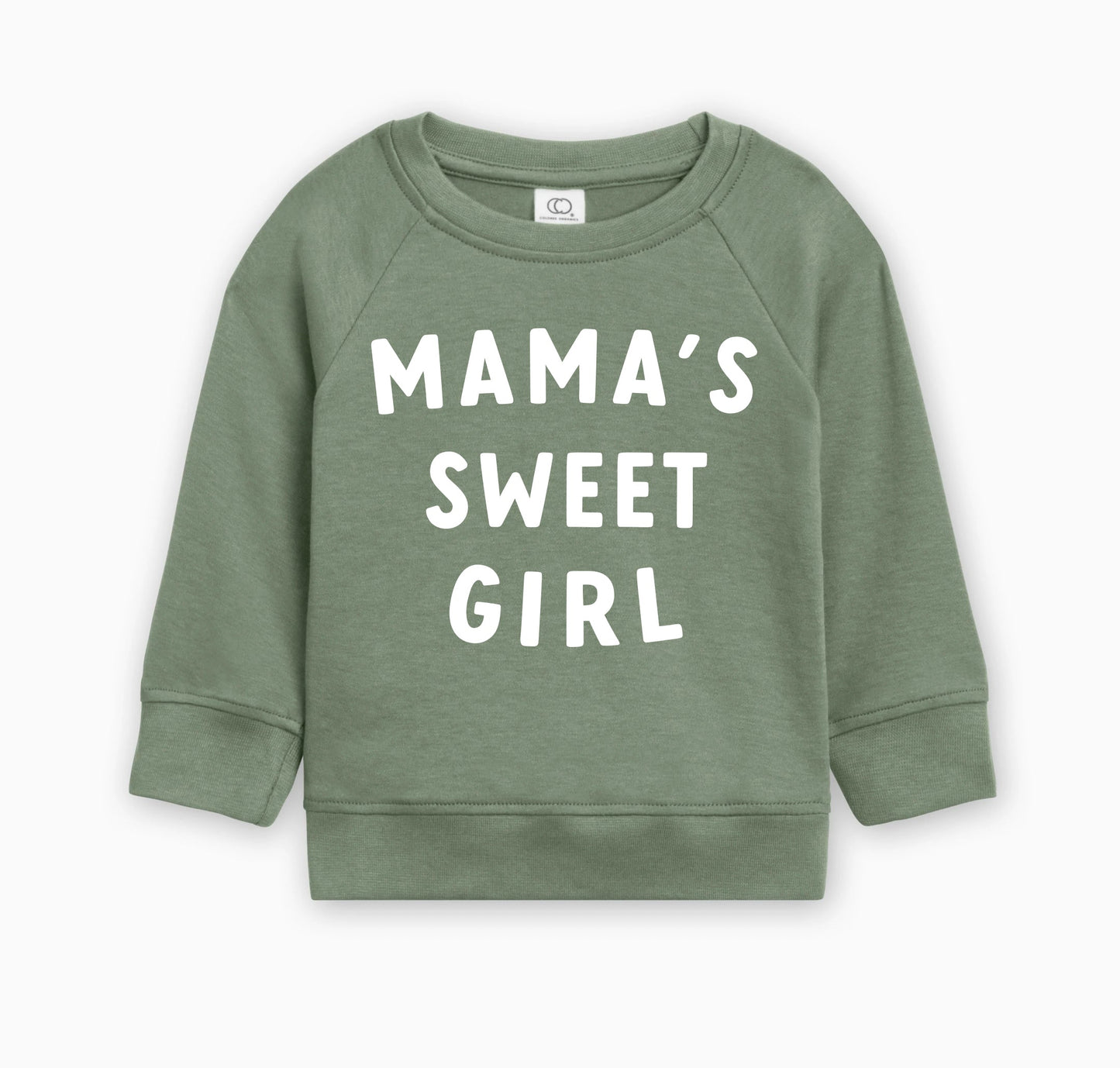 Mama’s Sweet Girl Organic Toddler Pullover – Ethical & Hypoallergenic