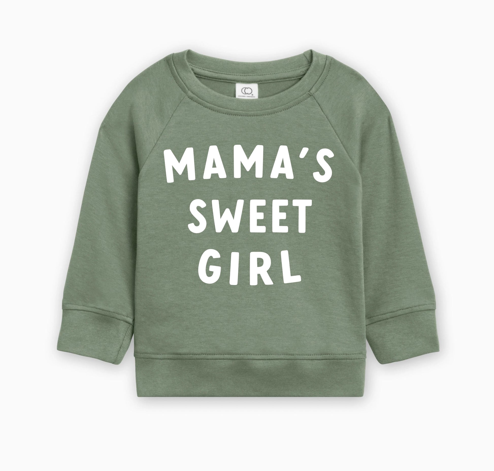 Mama’s Sweet Girl Organic Toddler Pullover – Ethical & Hypoallergenic