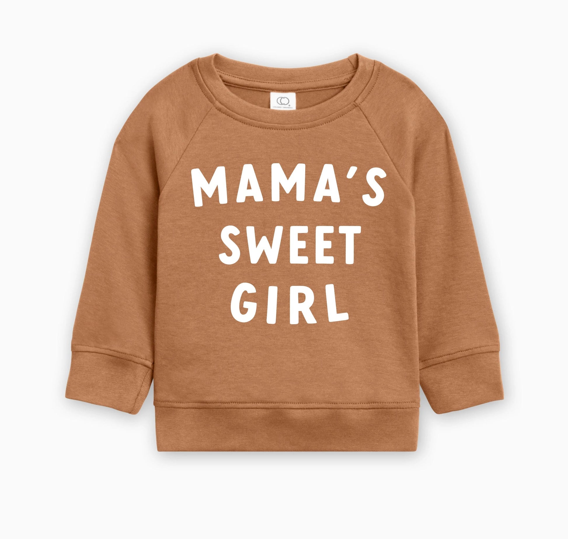 Mama’s Sweet Girl Organic Toddler Pullover – Ethical & Hypoallergenic