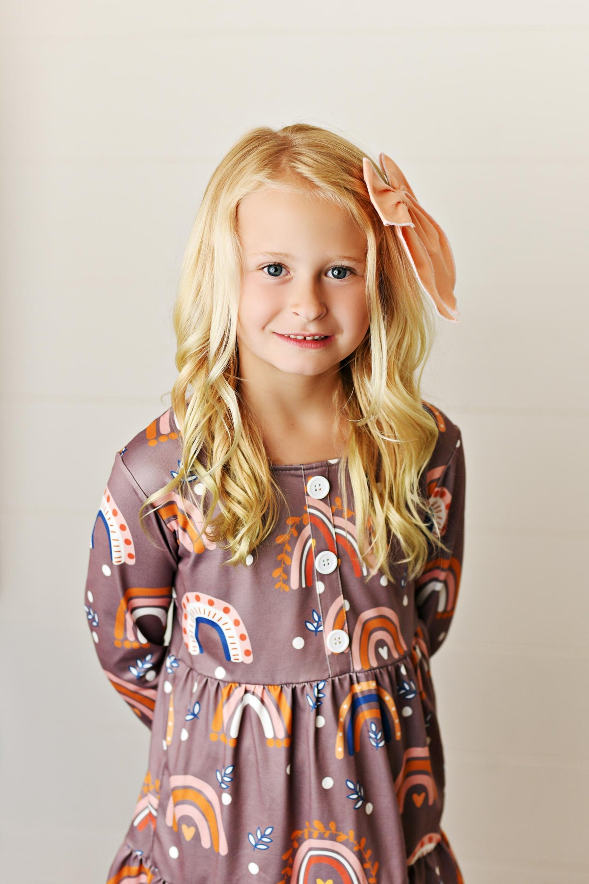 Girl's Rainbow Pant Set Outfit