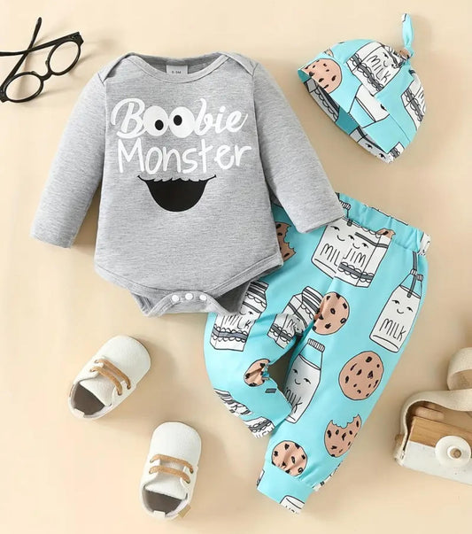 Boobie Monster 3 Pc Outfit