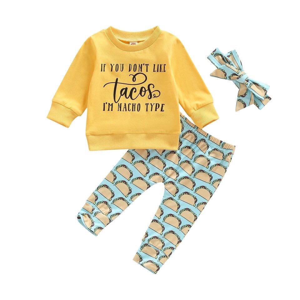 Girl's Nacho Type Pants Outfit