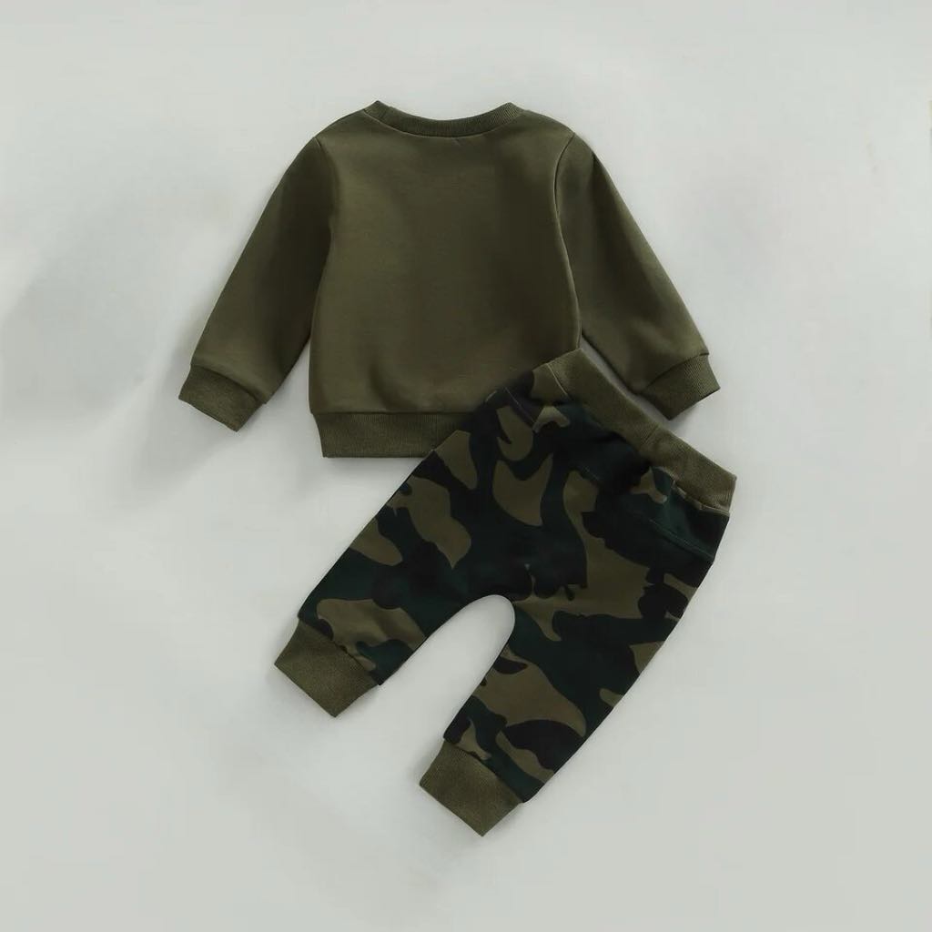 Boy's Camo Lil Bubs Club Outfit