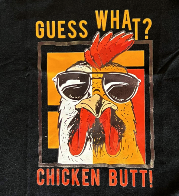 Boy's Guess What Chicken Butt Tee Shirt