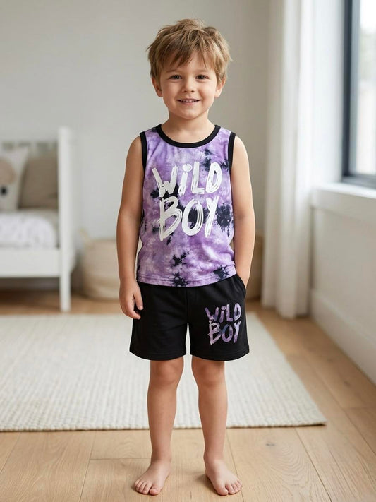 Boy's  Wild Boy Tank Top Outfit