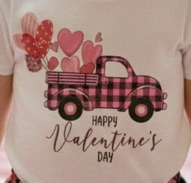 Handmade Toddler Girl Valentine Outfits – Black with Hearts Skirt Collection