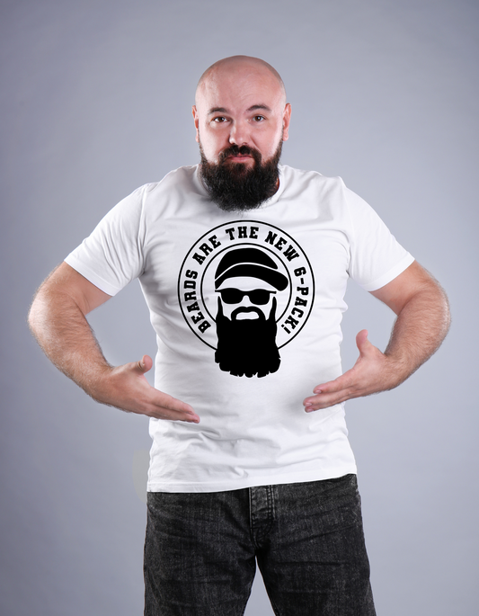 Men's Beards Are The New Six Pack Tee Shirt
