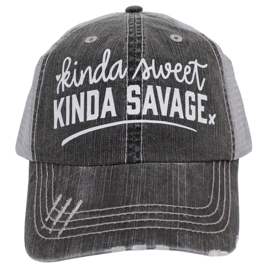 Women's Kinda Sweet Kinda Savage Baseball Cap Hat
