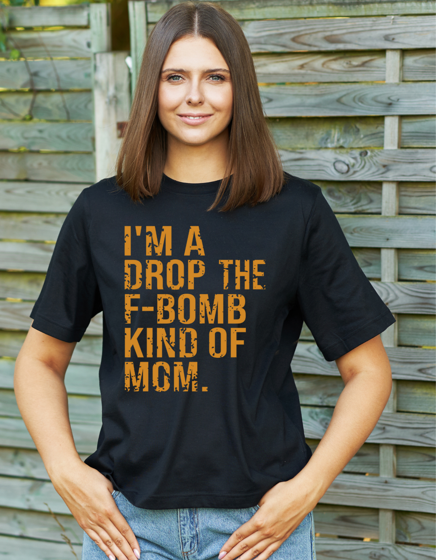 Women's I'm A Drop The F Bomb Kind Of Mom Tee Shirt