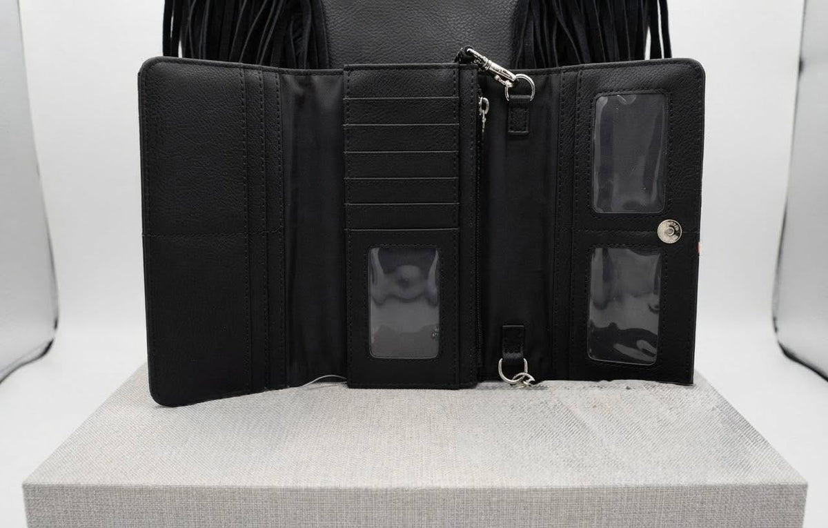 Southwestern Aztec Concealed Carry Handbag & Matching Crossbody Wallet Set