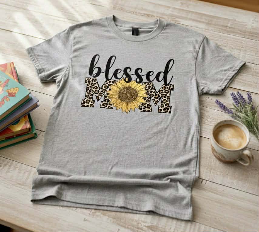 Women's Blessed Mom Tee