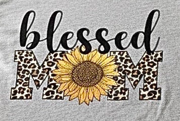 Women's Blessed Mom Tee