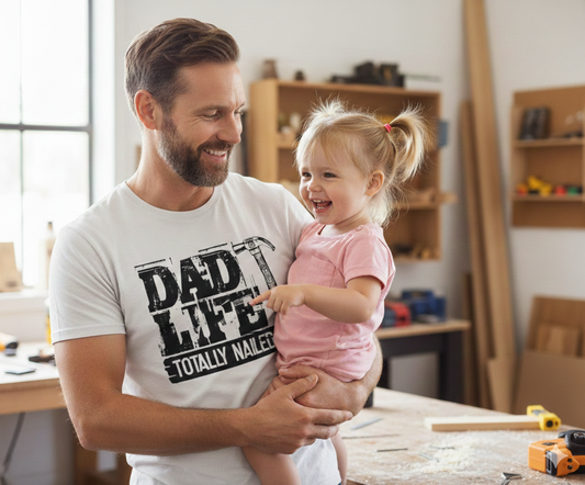 Dad Life – “Totally Nailed It” Tee