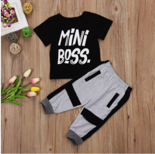 Boy's Mini Boss Outfit