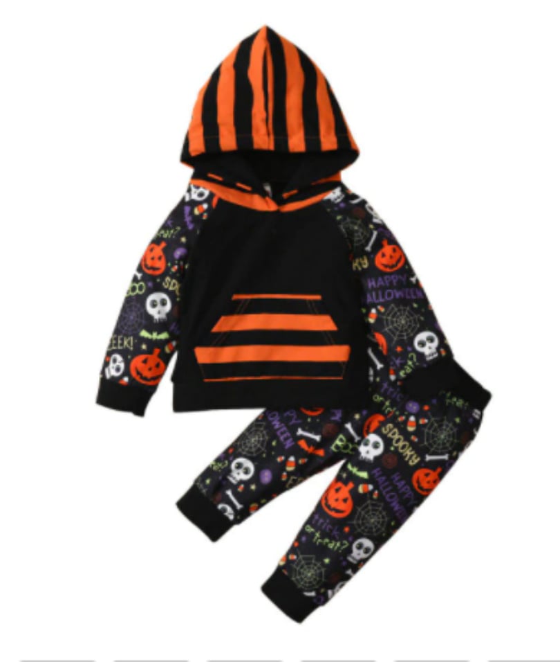 Boy's Hooded Halloween Outfit