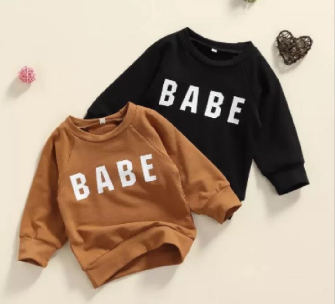 Unisex Infant Babe Sweatshirt