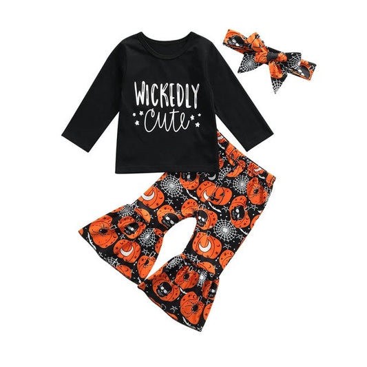 Girl's Wickedly Cute Halloween Outfit