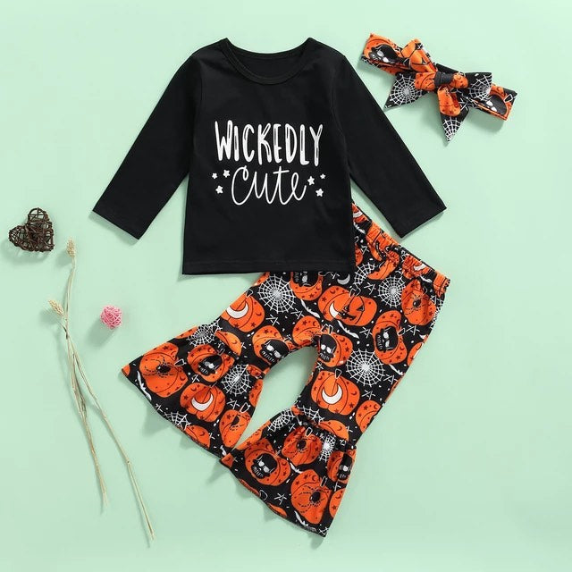 Girl's Wickedly Cute Halloween Outfit