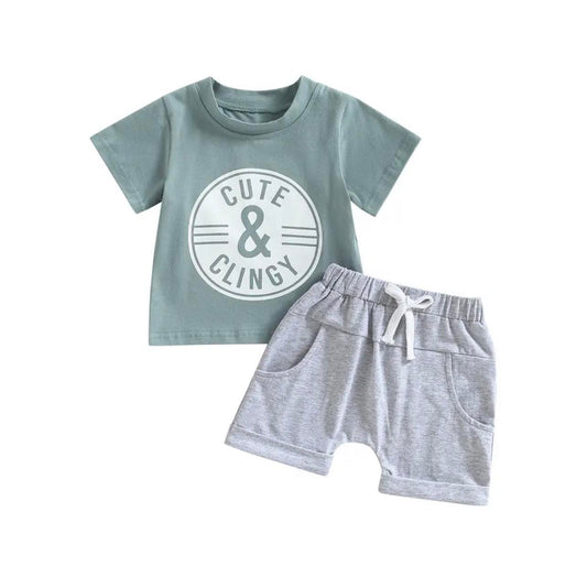 Boy's Cute & Clingy Outfit